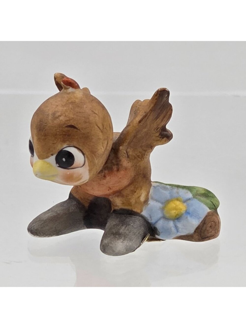 Josef Originals Twilly Bird Figurine TMR-8/G Ceramic 1970s Retro
